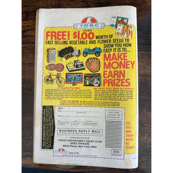 Archie Sabrina The Teenage Witch No #24 February 1975 Comic Book  Bagged Boarded - Picture 6 of 6